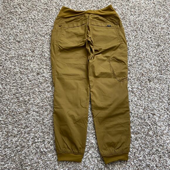 Prana Kanab Ripstop Pant Women's S Retro Olive Standard Fit Jogger Mid Rise - Picture 5 of 12